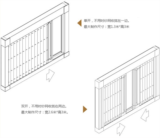 B款易拆洗折叠纱窗 B款易拆洗折叠纱窗
